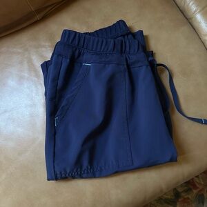 Navy Blue Scrub Pants
